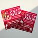Editable Valentine’s Day Sip and Shop Flyer Invite Template