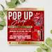 Customizable Valentine’s Day Boutique Sale Pop-Up Shop Flyer