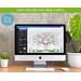 family tree, family tree template, canva genealogy, family gift, grandmother gift, grandfather gift, pedigree, family chart