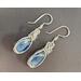 Blue Kyanite Sterling Silver Earrings