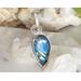 Labradorite and Sterling Silver pendant