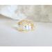 Light Gold Leaf Teardrop Pendant for Jewelry or Keychain Making