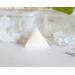 Gold Mica Triangle Pendant for Jewelry or Keychain Making