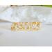 Long Gold Leaf Pendant for Jewelry or Keychain Making
