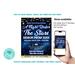 Customizable A Night Under the Stars Prom Invitation Flyer