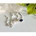 Blue Sapphire Sterling Silver Necklace