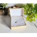 Blue Sapphire Sterling Silver Necklace in packaging