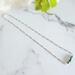 Sterling Silver Emerald Gemstone Necklace