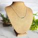 Sterling Silver Emerald Gemstone Necklace on bust