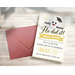 Editable Holy Molar Dental Graduation Invitation Template