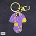 Delightfully designed handcrafted leather Mushroom Keychain