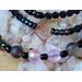closeup three piece celestial theme wearable art