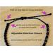 instructions how to use an adjustable slide knot step by step