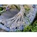 view of wire roots decorated with clear crystal faceted glass beads