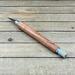 wood handled modeling knife