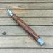 Wood handle hobby knife