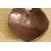 Ceramic heart shaped spoon rest. Glazed in cool red and mint green speckles. Approximately 3"x3.5"