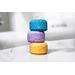 Jumbo shampoo bars in vibrant colors, eco-friendly, long-lasting, and perfect for sustainable, zero-waste hair care routines
