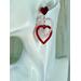 Linked hearts valentines earrings