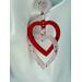 linked hearts valentines earrings