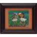 Two Mallard Ducks Framed Art.