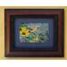 Goldfinch in Sunflowers Framed Art