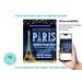 DIY An Evening in Paris Theme School Dance Prom Ticket and Flyer Bundle Template