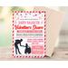 Customizable Valentine's School Daddy Daughter Dance Ticket and Flyer Bundle Template.