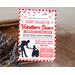 Customizable Valentine's School Daddy Daughter Dance Ticket and Flyer Bundle Template.
