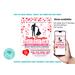 Editable Daddy Daughter Valentine's Sweetheart Dance Ticket and Flyer Bundle Template