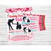 Editable Daddy Daughter Valentine's Dance Ticket and Flyer Bundle Template