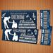 Customizable Daddy Daughter Denim and Diamond Theme Dance Flyer and Ticket Bundle Template