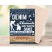 Customizable Daddy Daughter Denim and Diamond Theme Dance Flyer and Ticket Bundle Template