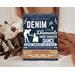 Customizable Daddy Daughter Denim and Diamond Theme Dance Flyer and Ticket Bundle Template