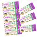 Editable Mardi Gras Ball Invitation Flyer and Ticket Bundle Template