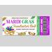 Editable Mardi Gras Ball Invitation Flyer and Ticket Bundle Template