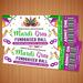 Customizable Mardi Gras Masquerade Ball Invitation Flyer and Ticket Bundle Template
