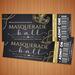 DIY Masquerade Ball Junior Senior Prom Ticket and Flyer Bundle Template