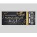 DIY Masquerade Ball Junior Senior Prom Ticket and Flyer Bundle Template