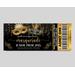 Customizable Junior Senior Masquerade Ball Prom Ticket and Flyer Bundle Template