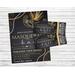 DIY Masquerade Ball Junior Senior Prom Ticket and Flyer Bundle Template