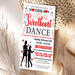 DIY Valentine's Sweetheart Mother Son Dance Ticket and Flyer Bundle Template