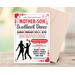 Editable Mother Son Valentine's Sweetheart Dance Ticket and Flyer Bundle Template
