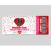 Editable Mother Son Valentine's Dance Ticket and Flyer Bundle Template
