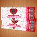 Editable Mother Son Valentine's Dance Ticket and Flyer Bundle Template