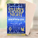 Customizable A Night Under the Stars Prom Ticket and Flyer Bundle Template
