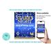Customizable A Night Under the Stars Prom Ticket and Flyer Bundle Template