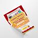 Editable Pizza and Movie Night Ticket and Flyer Bundle Template