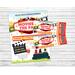 Editable Movie In The Park Ticket and Flyer Bundle Template