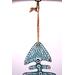 Close up of jute rope hanger